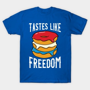 4th of July Donuts Tastes Like Freedom T-Shirt